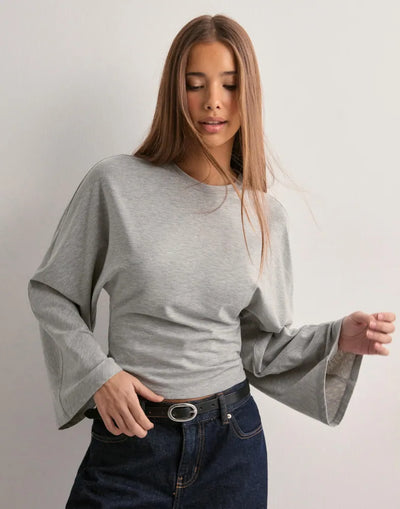 T-SHIRT À MANCHES LARGES