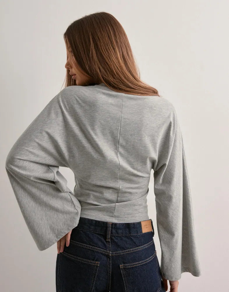 T-SHIRT À MANCHES LARGES