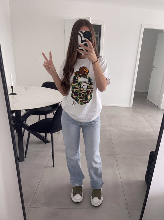 T-shirt singe endormi
