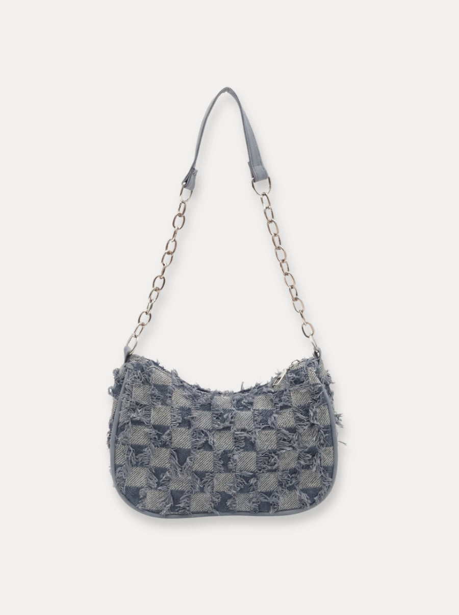 Mini sac à bandoulière texturé