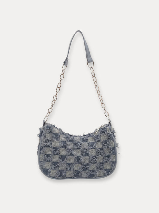Mini sac à bandoulière texturé