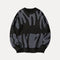 Pull en maille à motif