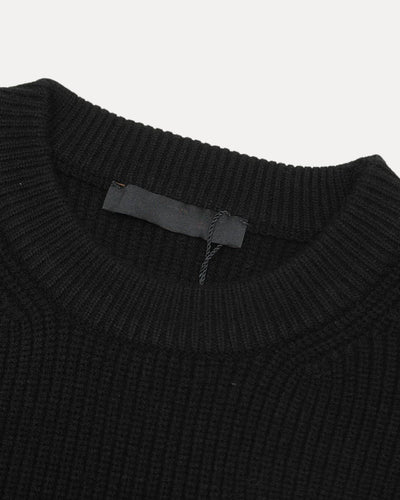 PULL EN MAILLE DÉTAILLÉ