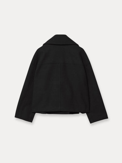 Manteau court en laine Heritage