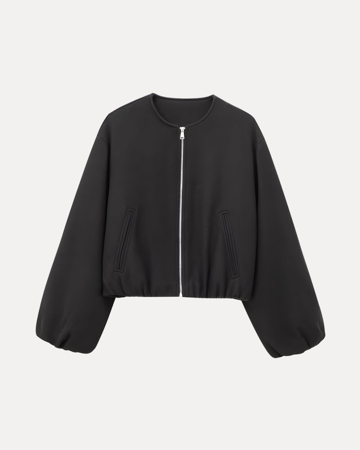 Veste zippée à bulles