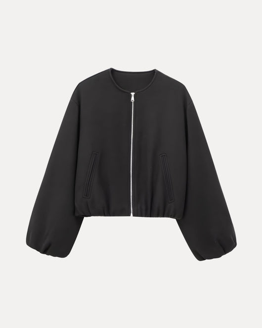 Veste zippée à bulles