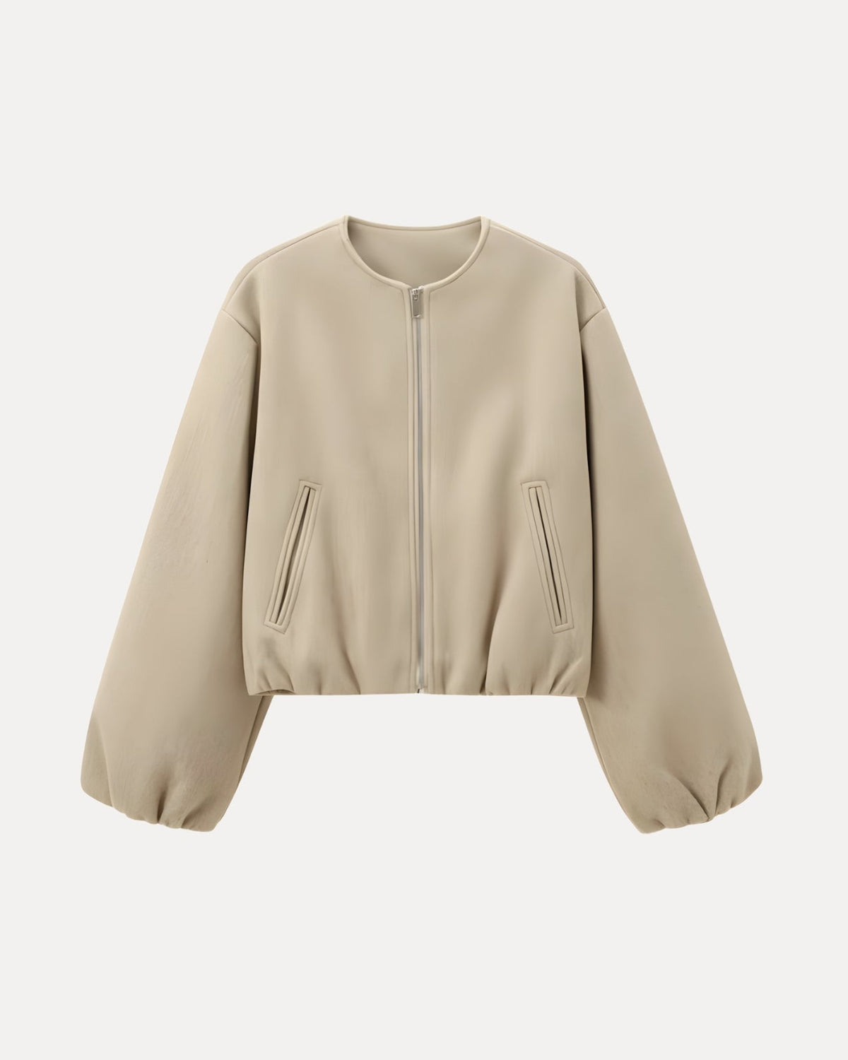 Veste zippée à bulles
