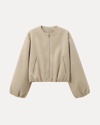 Veste zippée à bulles