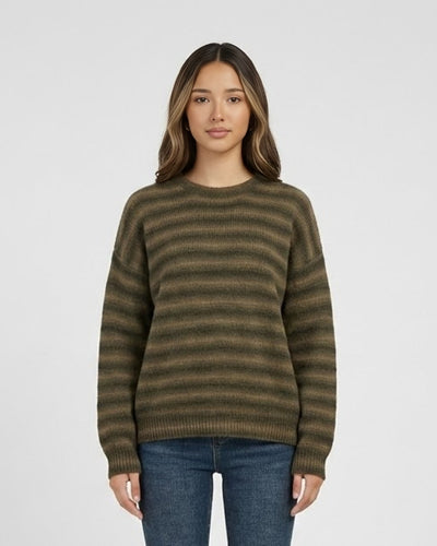 Pull texturé en maille Mosswave