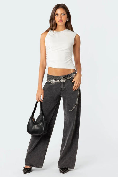 Jean taille basse