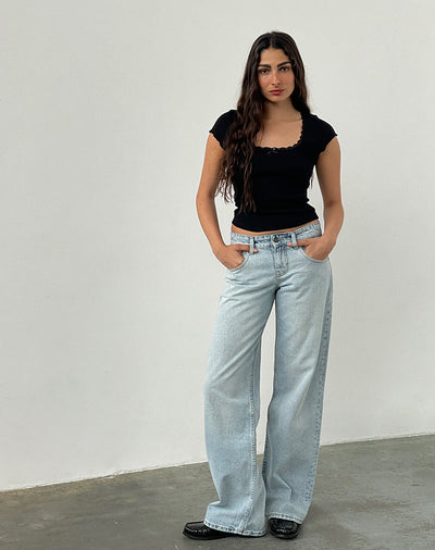 Jean taille basse MIA