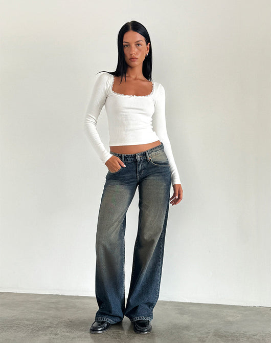 Jean taille basse MIA