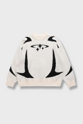 Pull en maille étoiles Y2K
