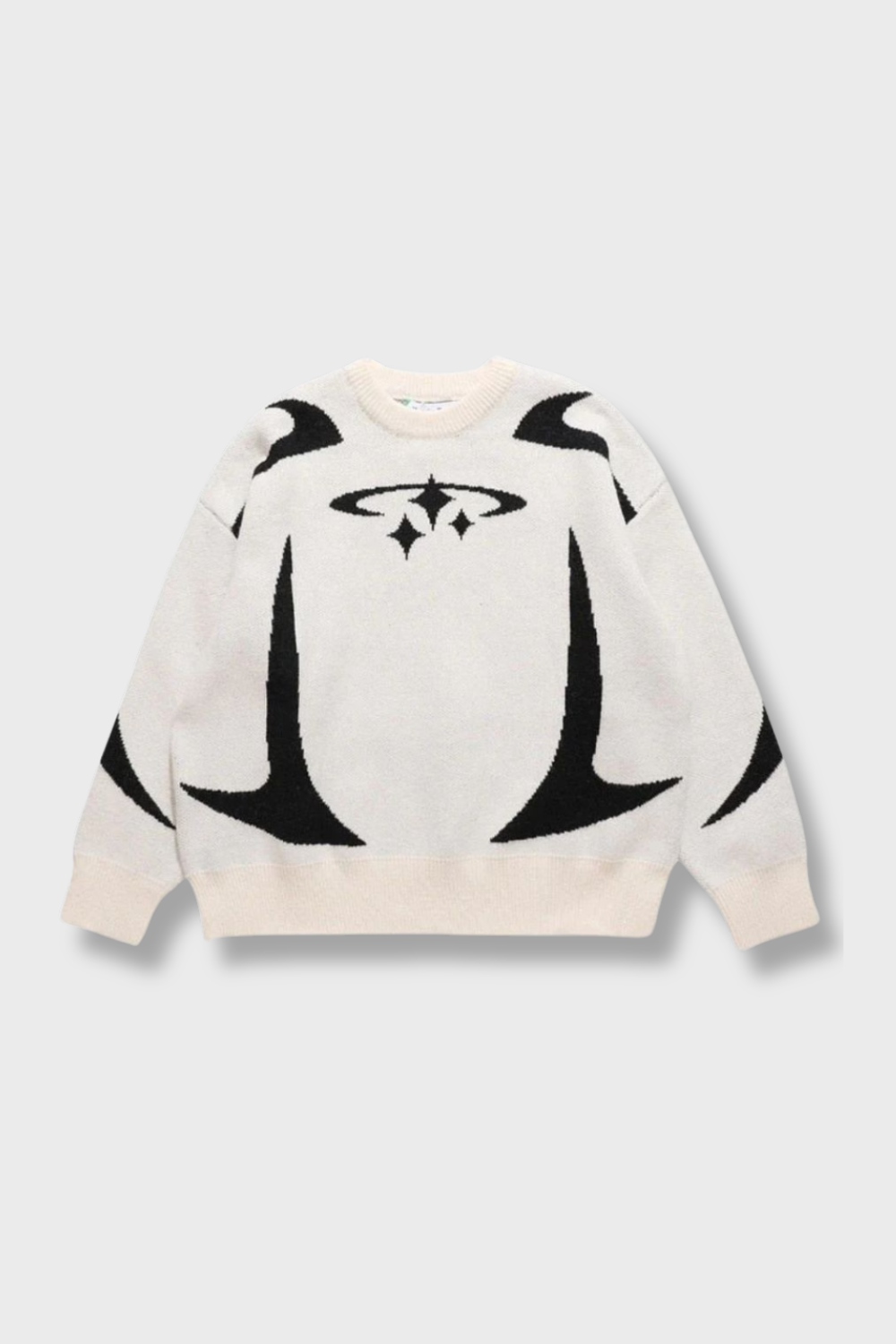 Pull en maille étoiles Y2K