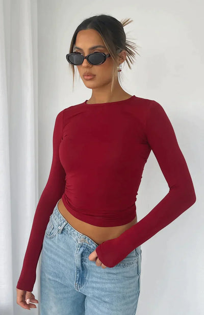 Haut manches longues sans coutures™