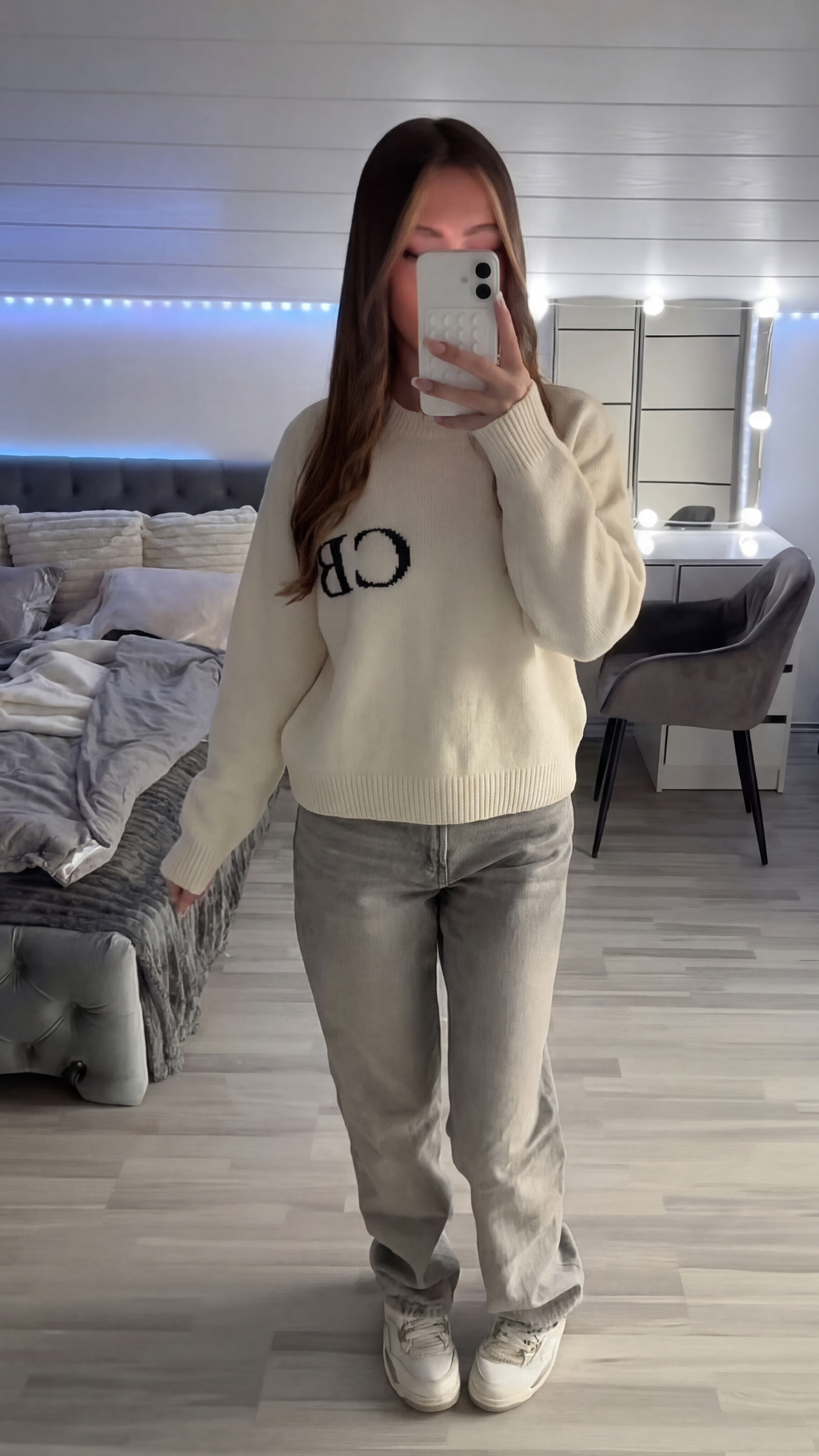 PULL EN MAILLE VARSITY