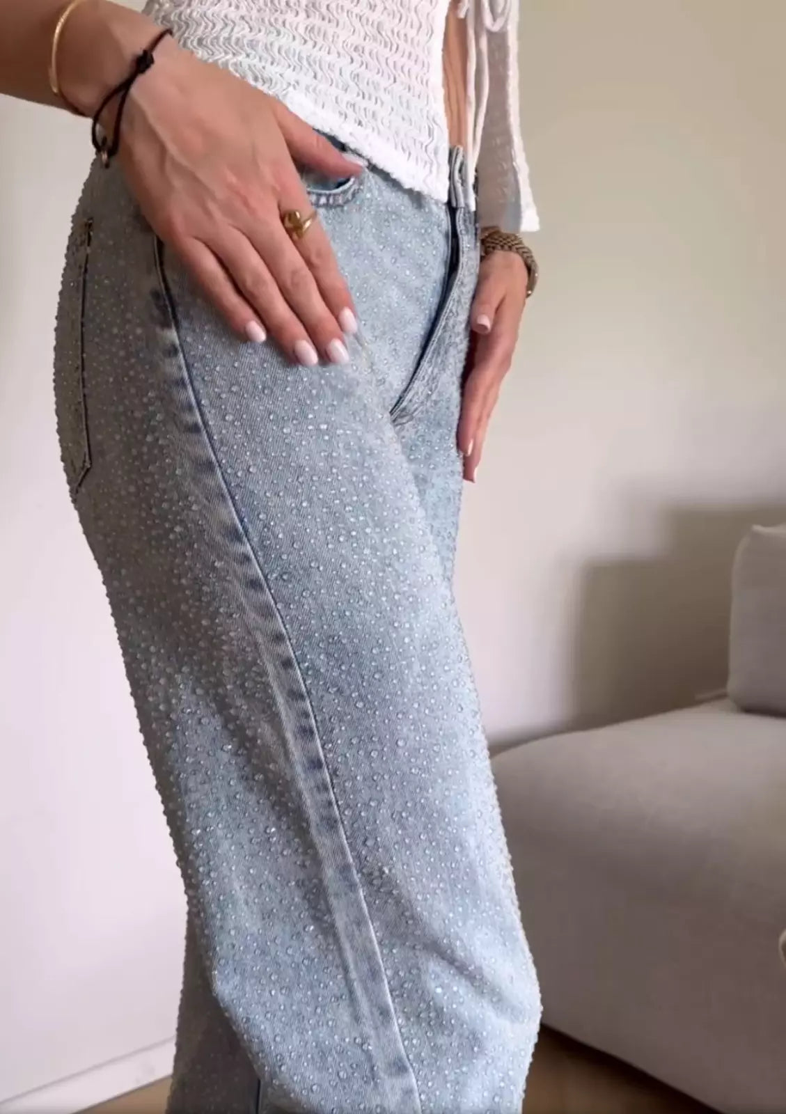 Jean Sparkle – multicolore